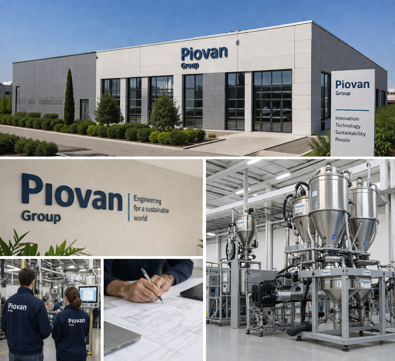 Piovan accelera nel food processing: nuovo stabilimento in Emilia-Romagna e piano da 100 assunzioni